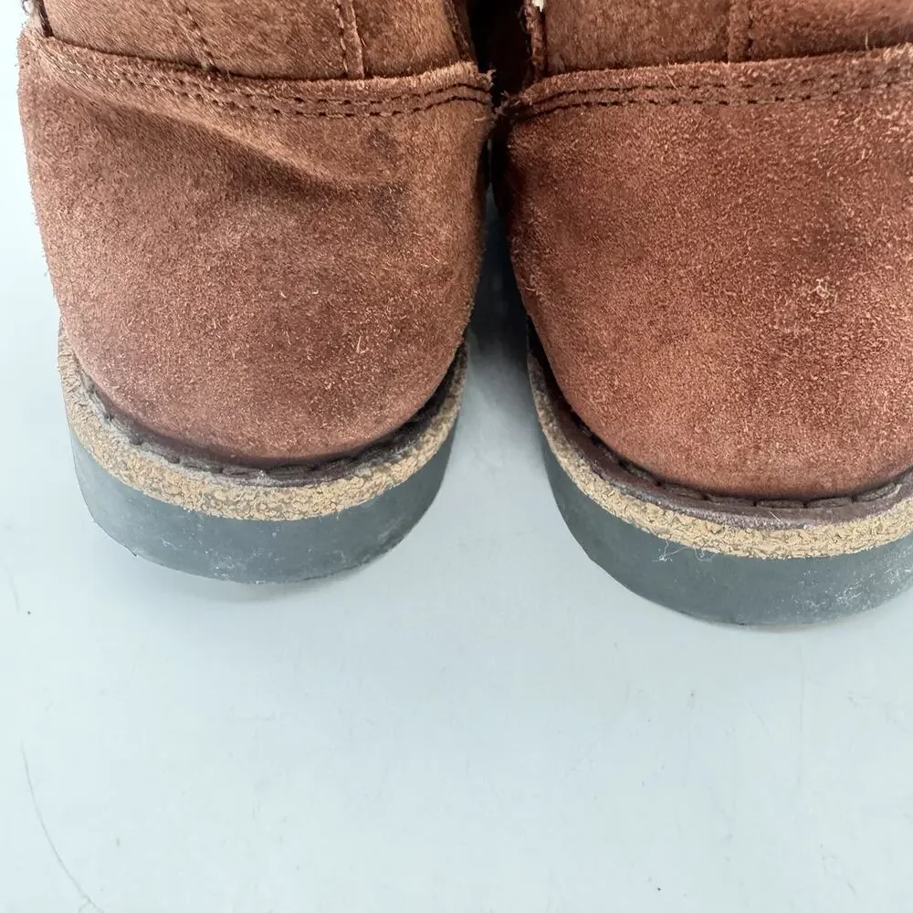 Birkenstock Size 40(10) Uppsala Shearling Suede Leather Boots Expresso